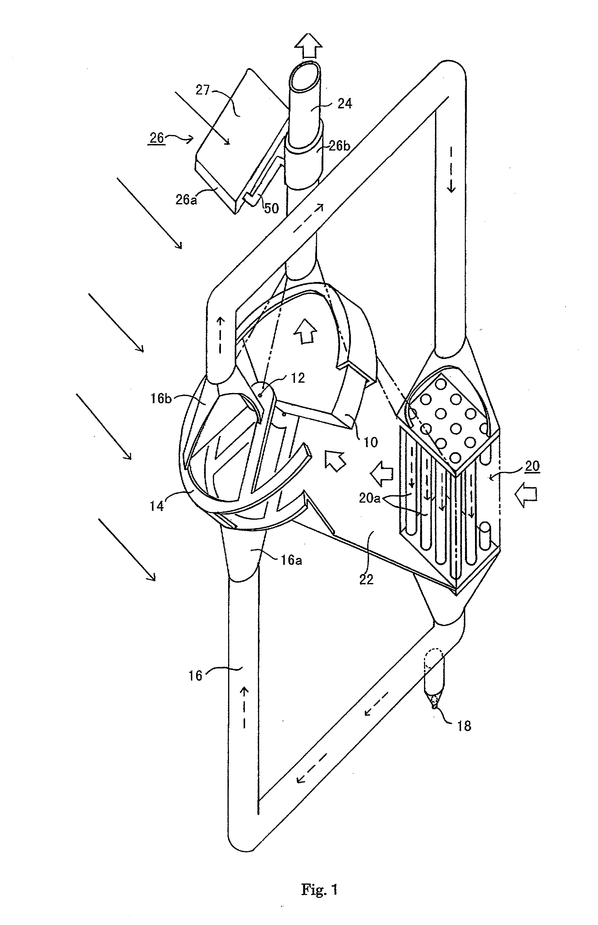 Method for extracting water from air, and device therefor