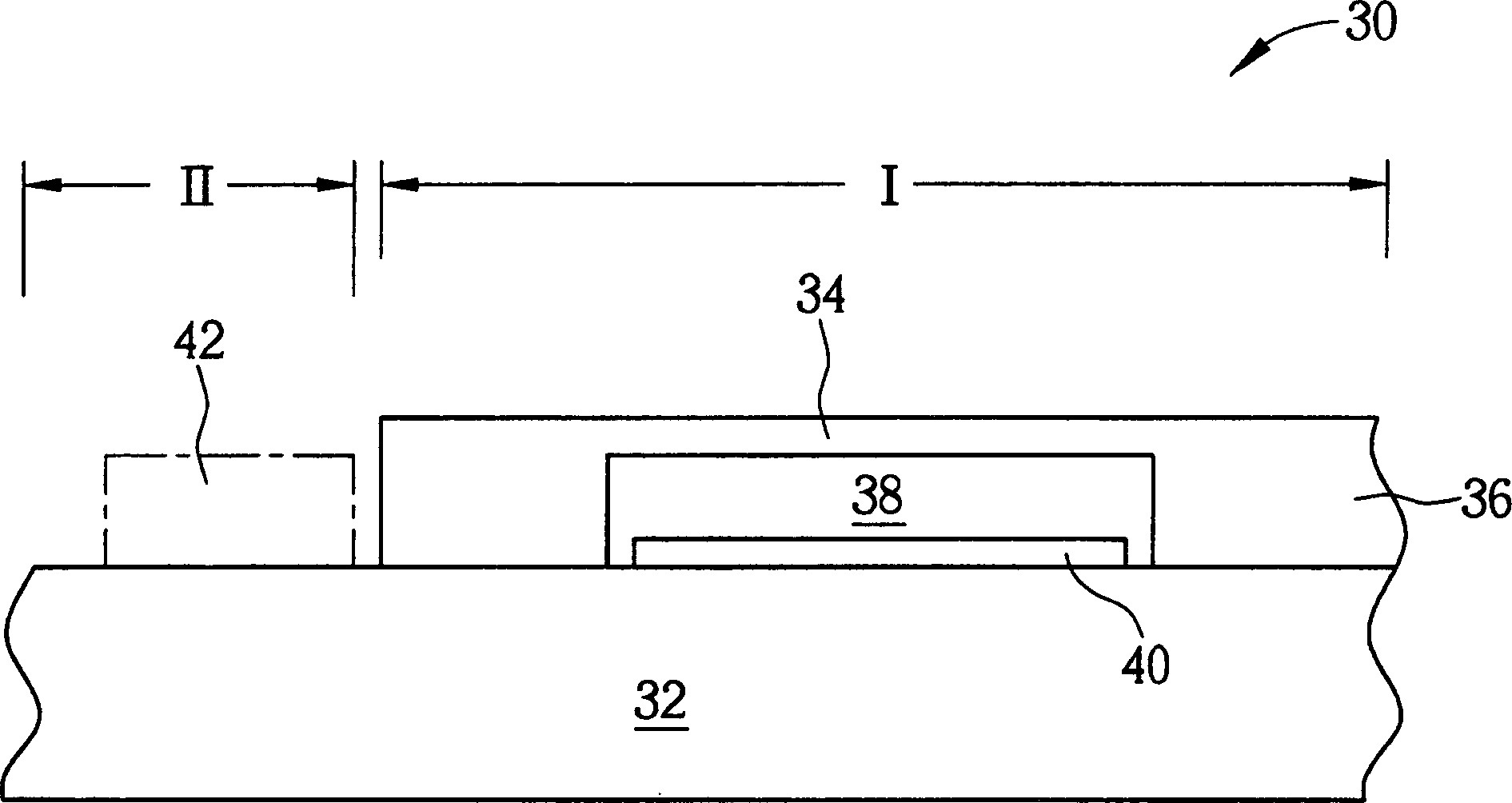 Capacitor type semiconductor pressure sensor