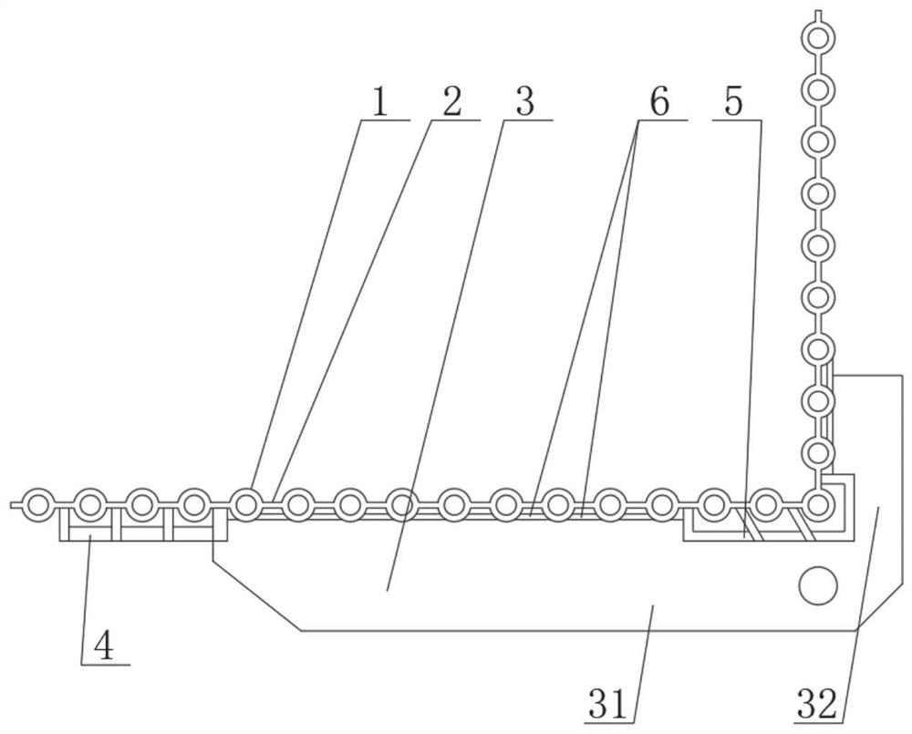 Rigid beam connecting device for preventing failures of corners of water-cooled wall of tower type supercritical boiler