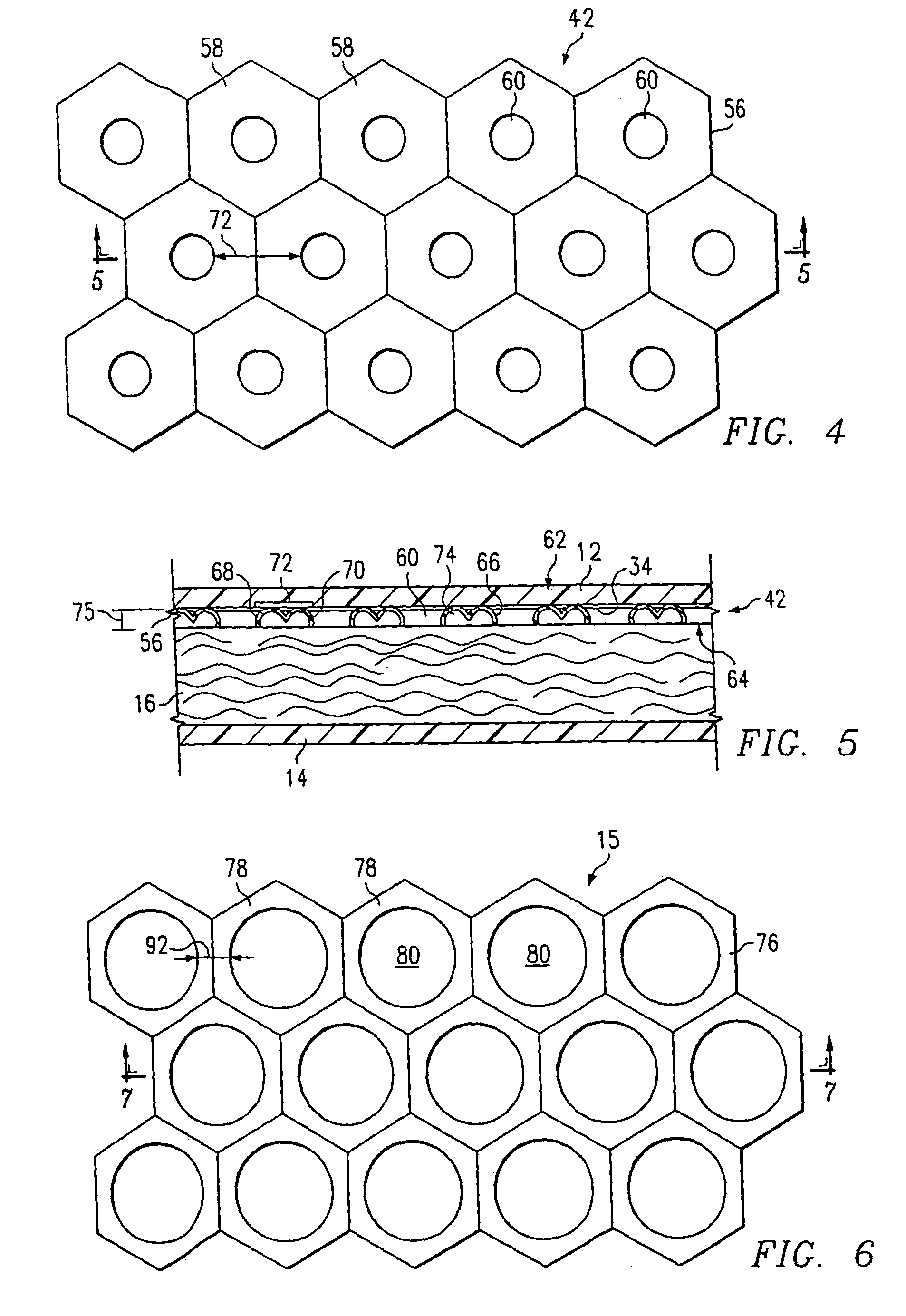 Acquisition distribution layer having void volumes for an absorbent article