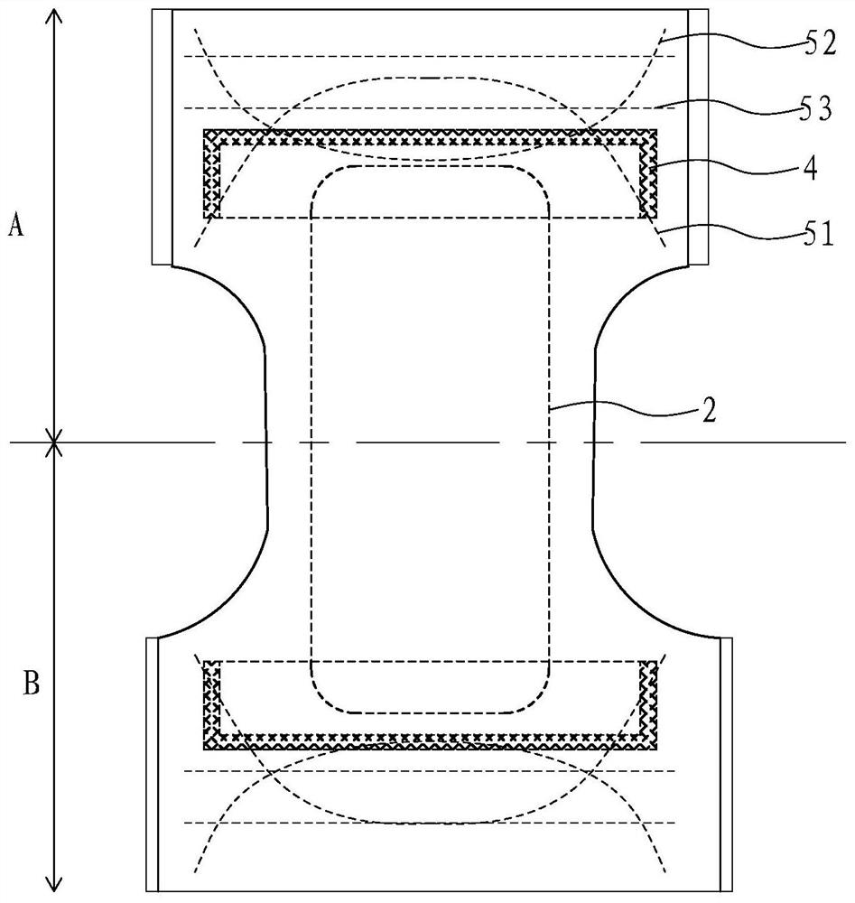 A kind of manufacturing process of pull-up trousers