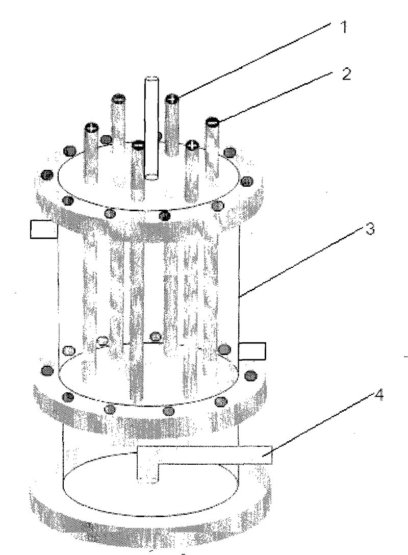 Ultra advanced treatment method and device for sewage