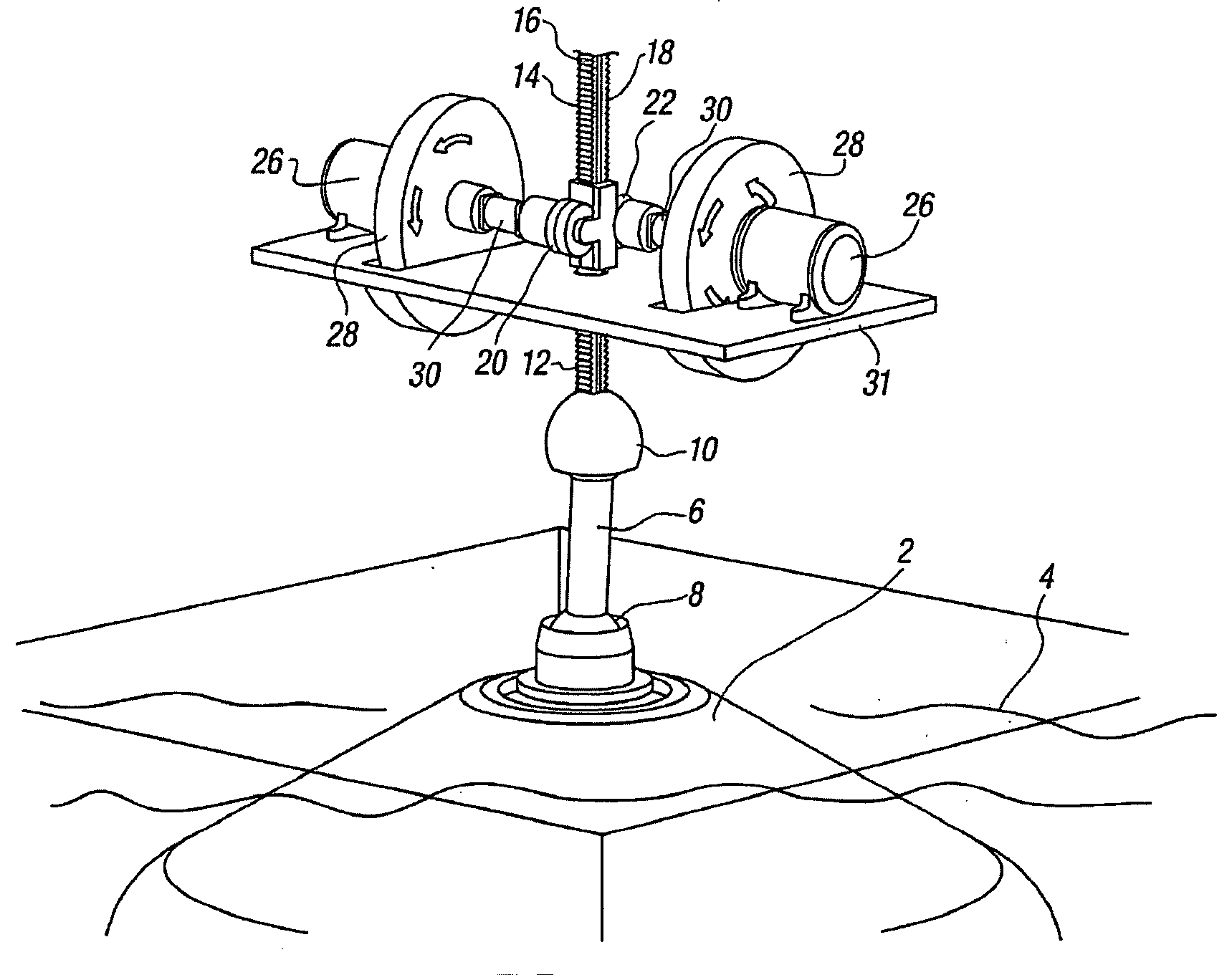 Movement and power generation apparatus