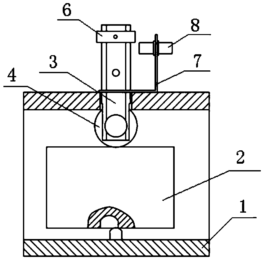 Bolt error-proofing device of machine tool