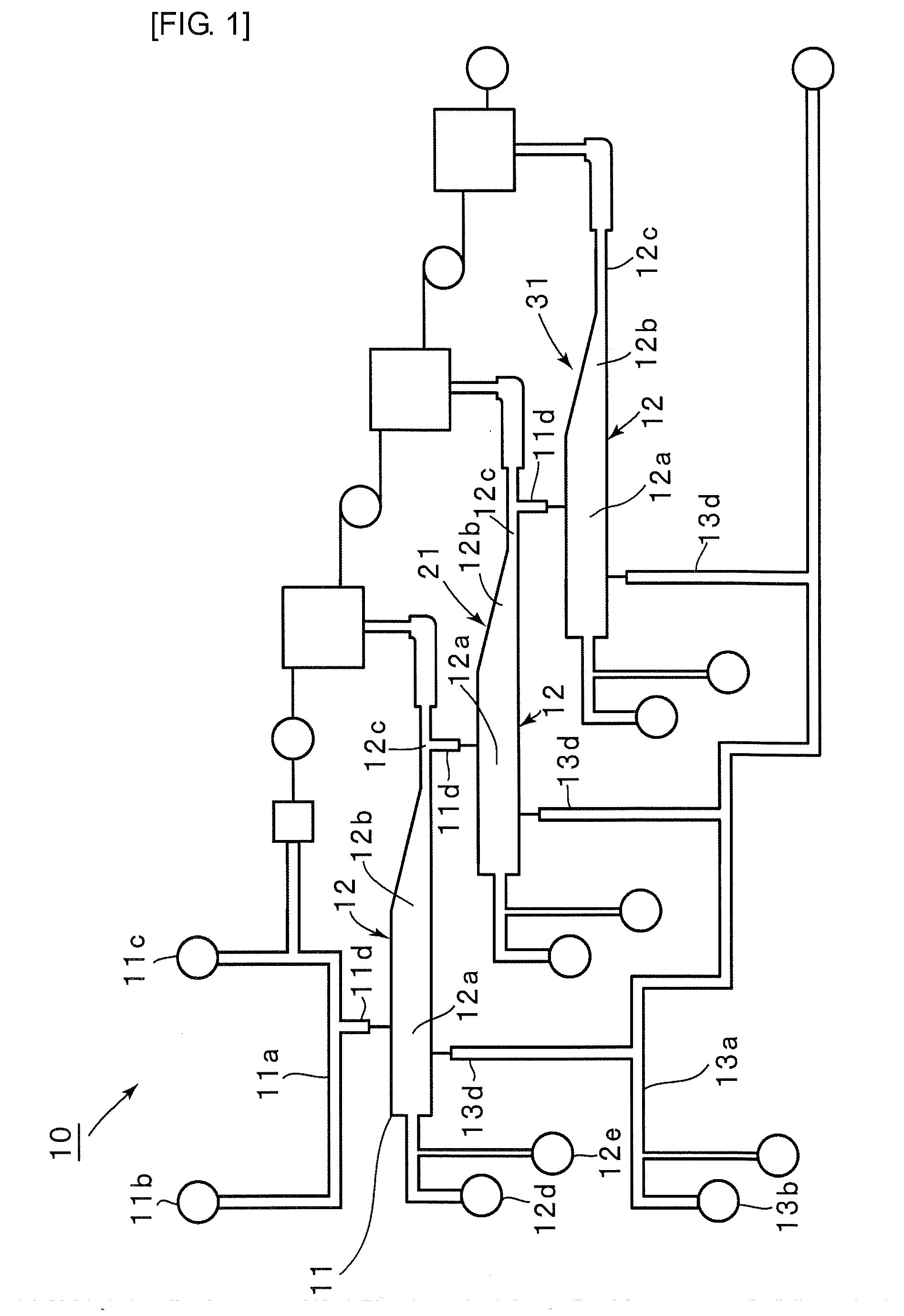 Micro fluid device and trace liquid diluting method