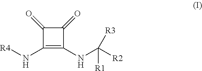 Novel disubstituted 3,4-diamino-3-cyclobutene-1,2-dione compounds for use in the treatment of chemokine-mediated diseases