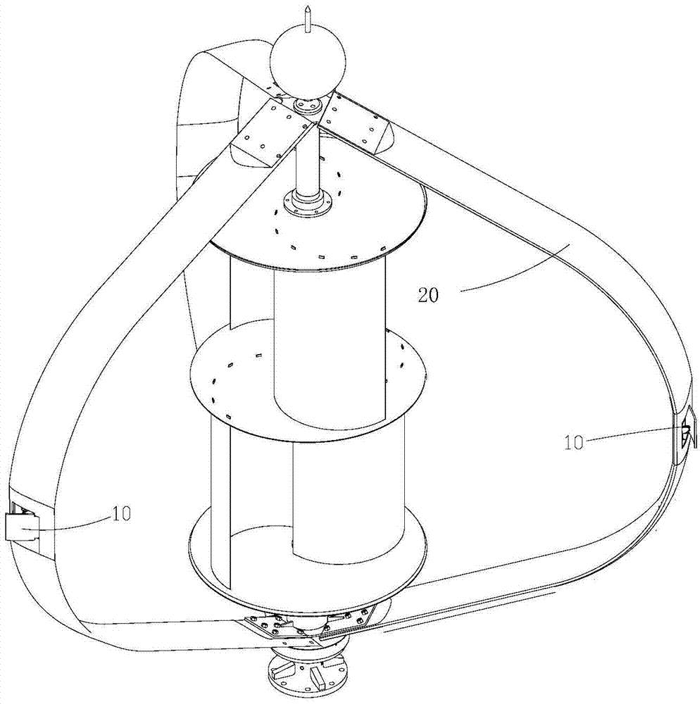 Intelligent variable pitch speed regulation method and system for wind driven generator
