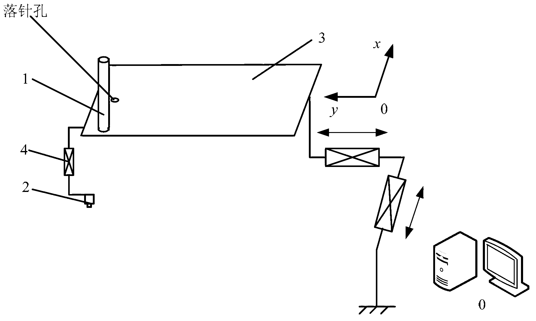 Positioning device and method of overall puncture module equidistance densely-arrayed micro holes