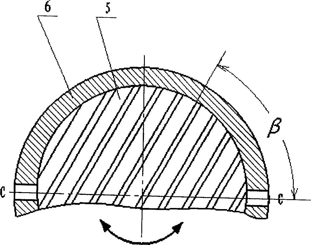 Rotary abaculus valveless piezoelectric pump
