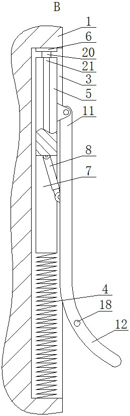 Watering cart with spraying angle adjusting device for road