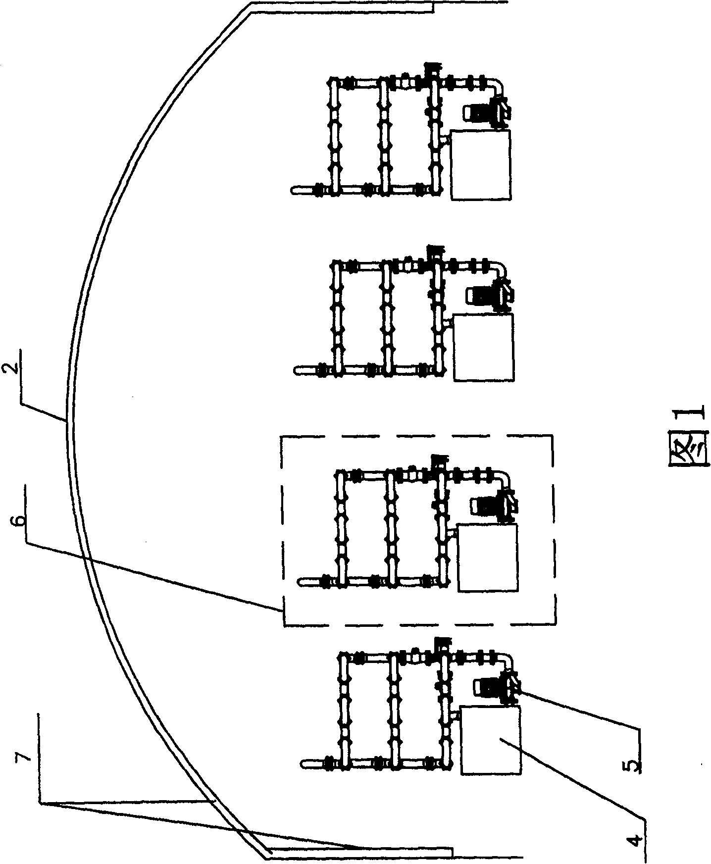 Biophotosynthetic reactor apparatus and process for producing micro algae