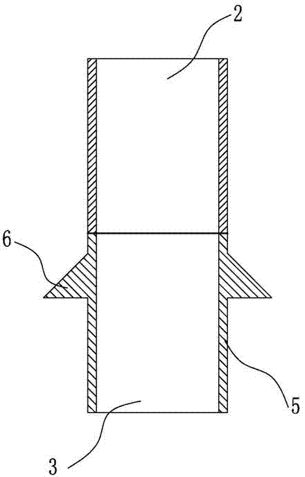 Compressor exhaust pipe and manufacturing method and application of compressor exhaust pipe