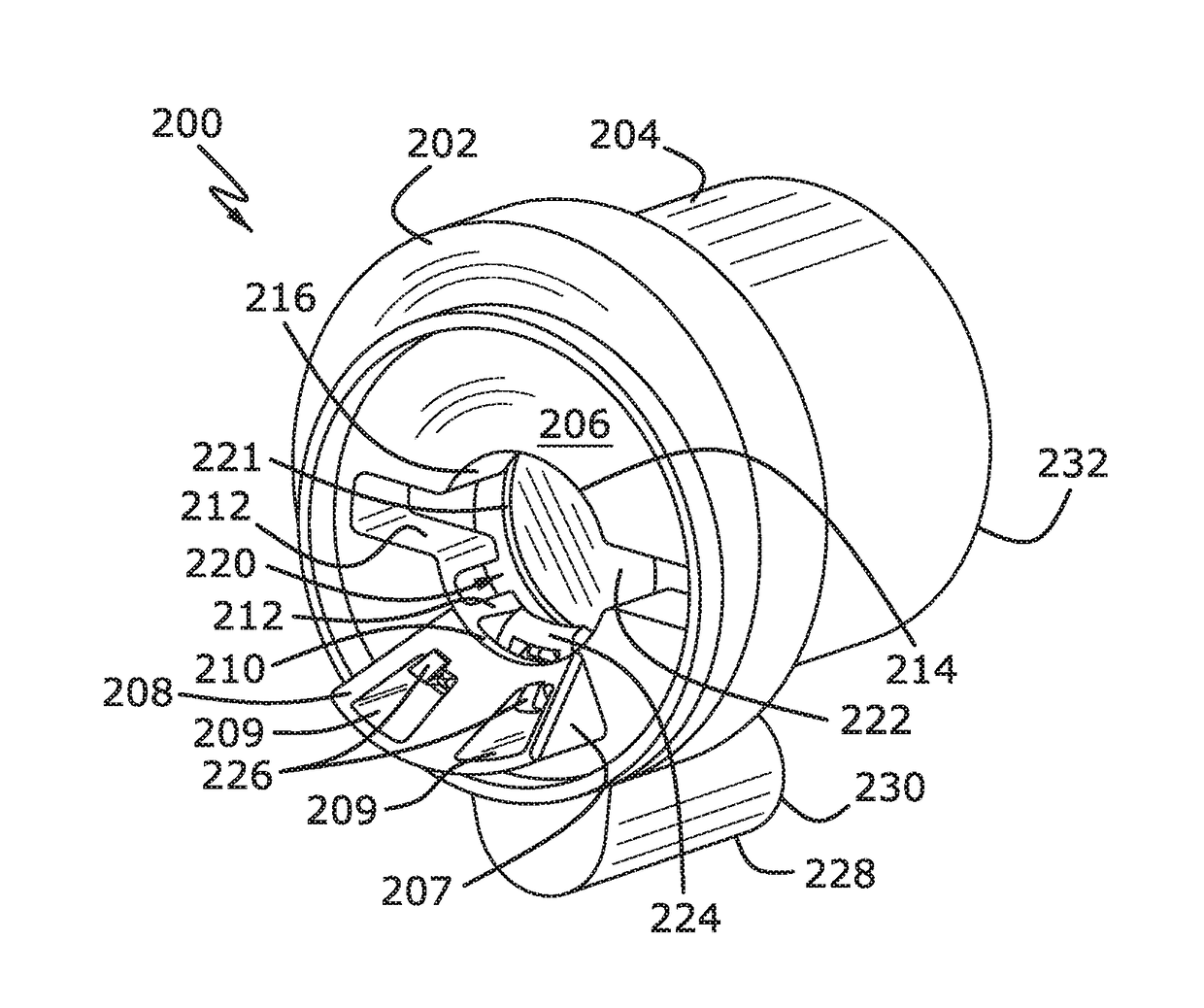 Vehicle capless refueling system