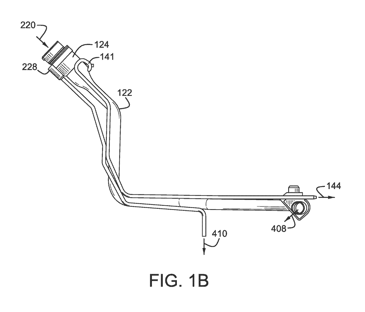 Vehicle capless refueling system