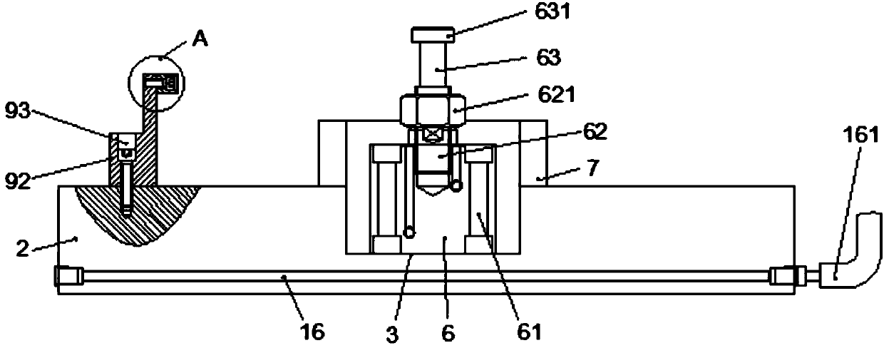 Clamp for milling joint face of gearbox shell and use method of clamp