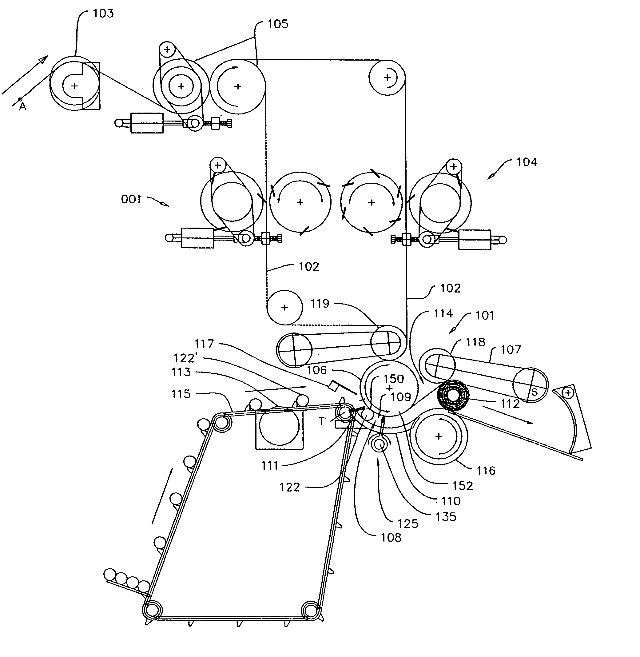 Rewinder apparatus and method