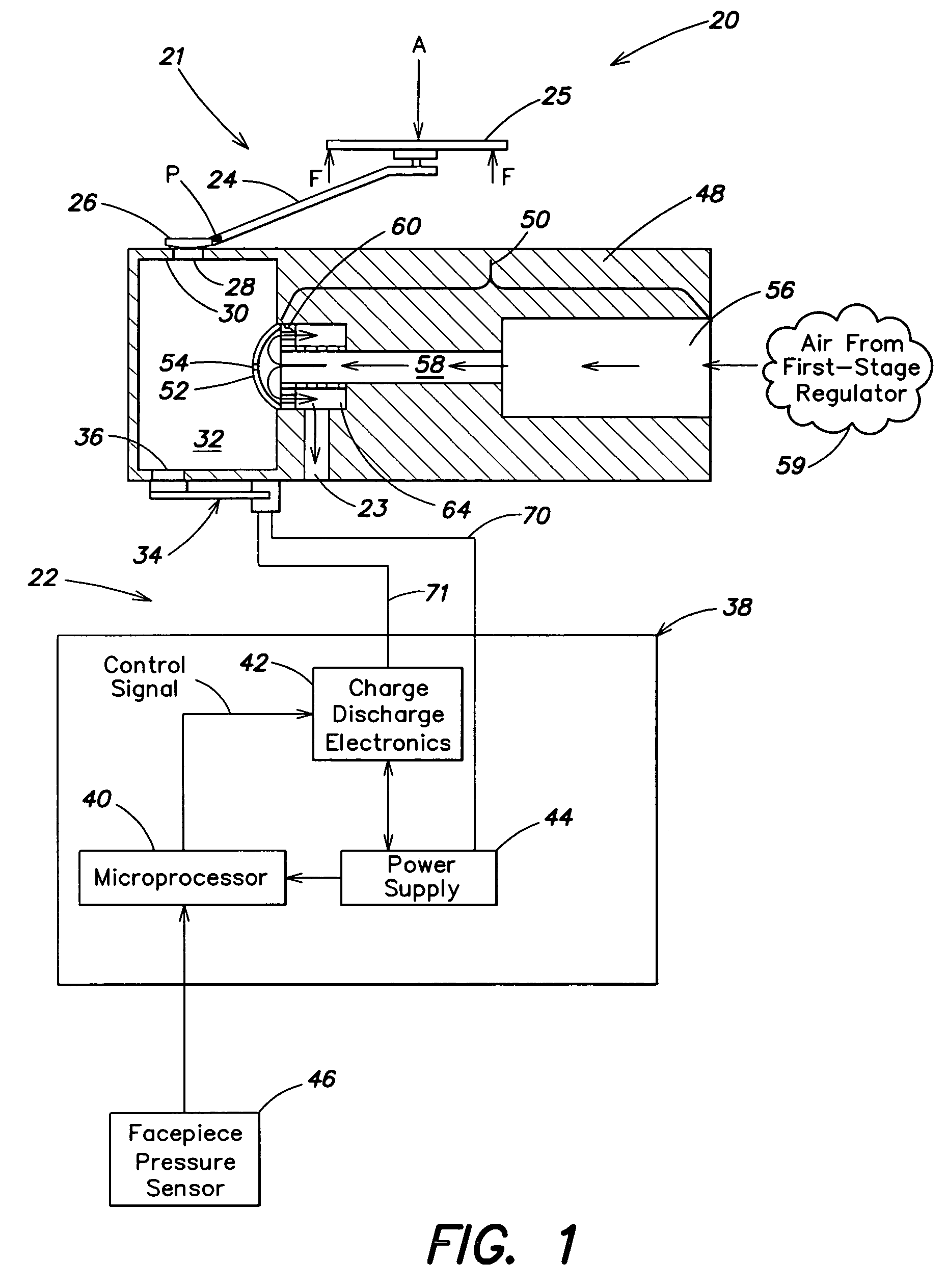 Electromechanically-assisted regulator control assembly