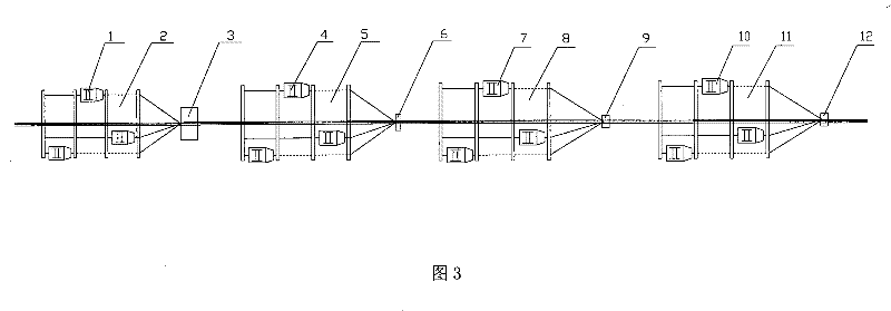 Method for producing large-diameter triangular strand wire rope