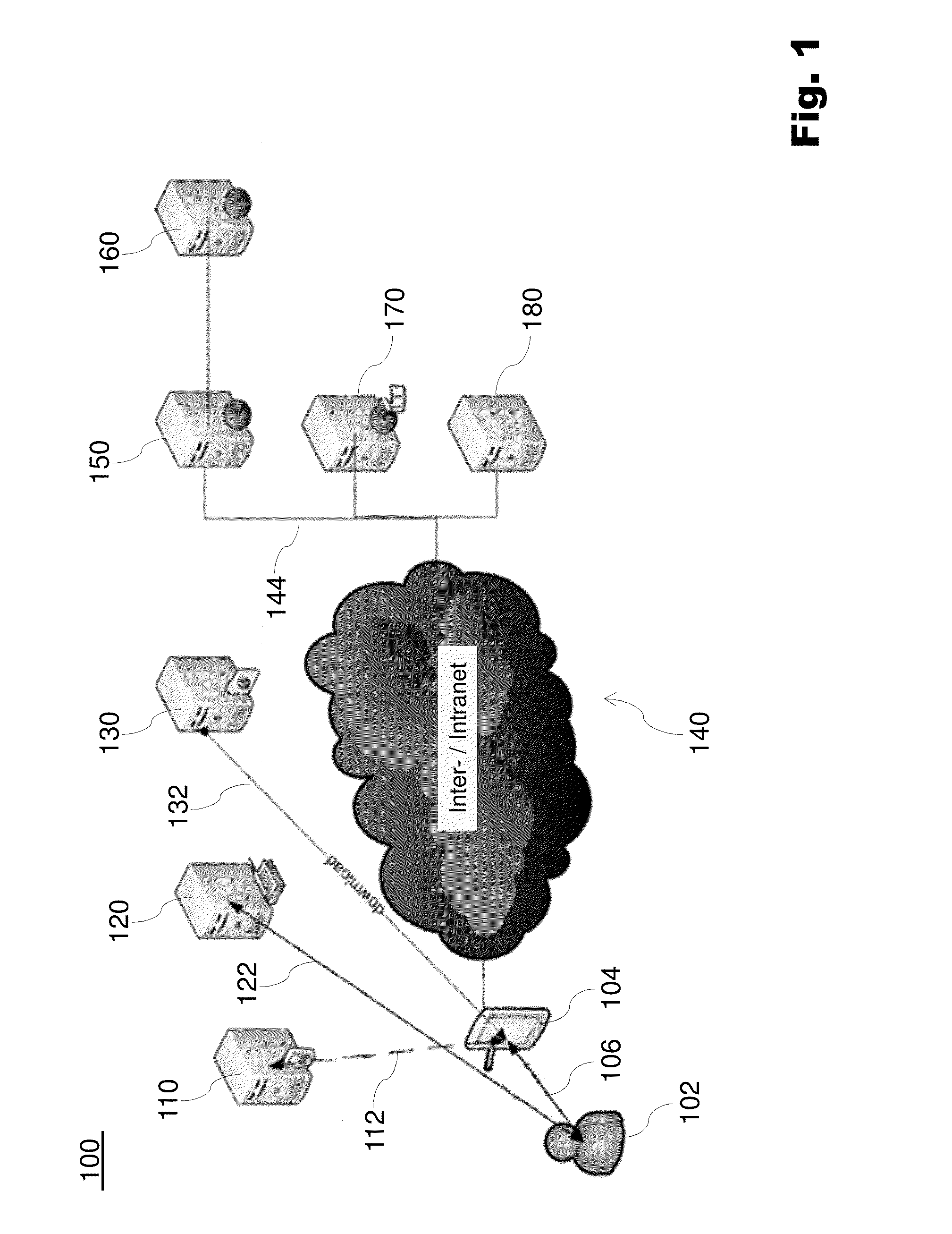 Method  for handling security settings in a mobile end device