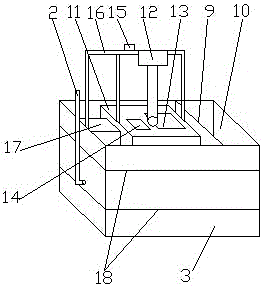 Indoor wall-mounted water storage box