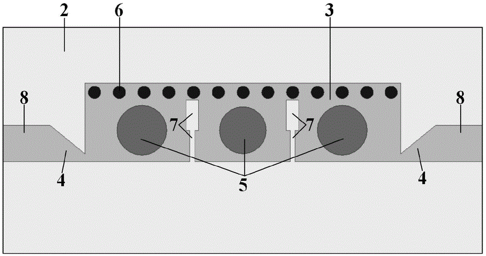 Medium loaded half-mode substrate integrated waveguide band-pass filter