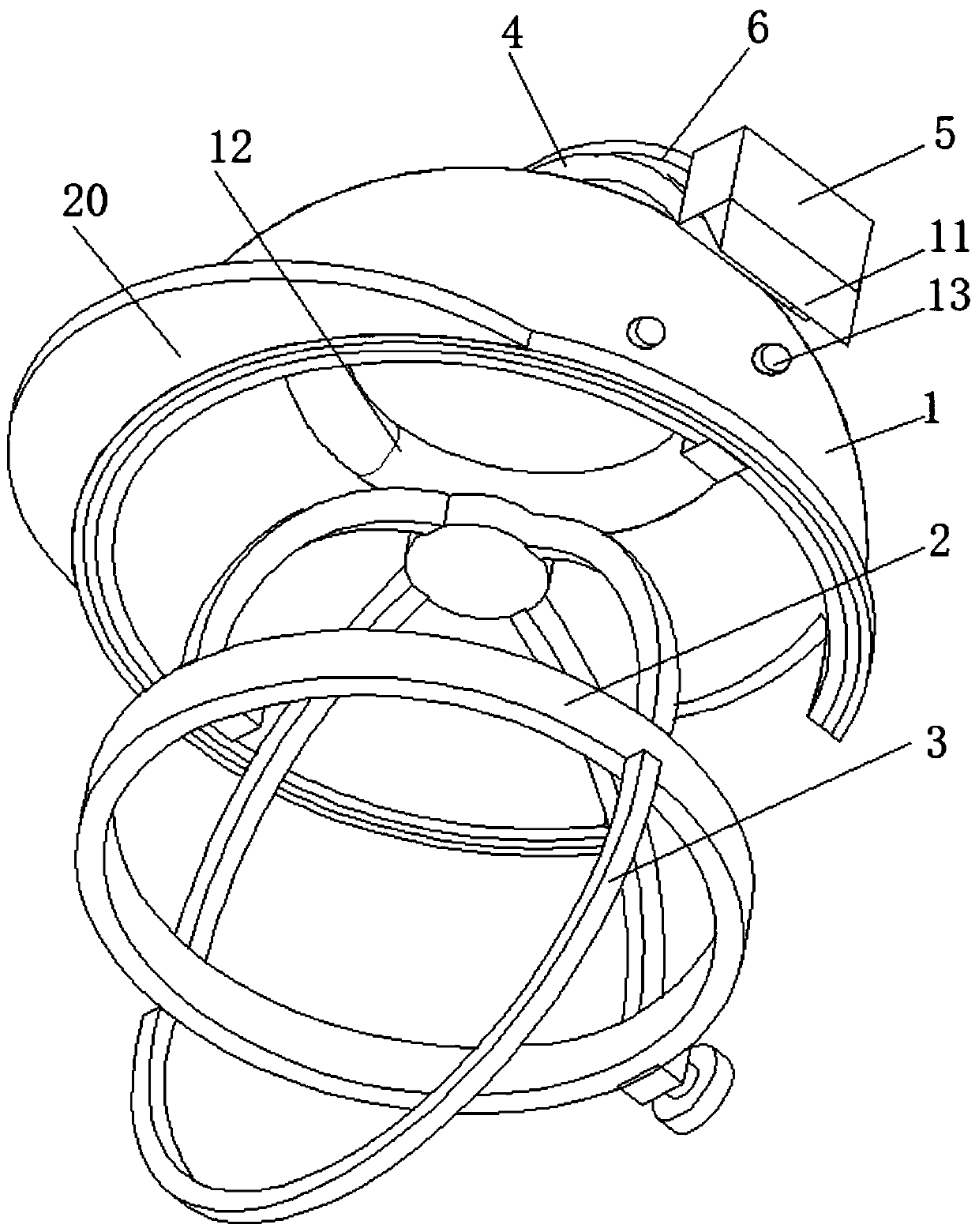 Safety helmet and production method