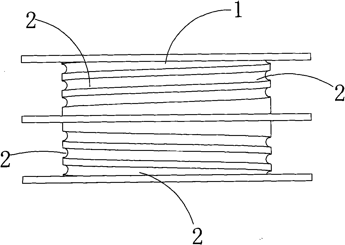 Improvement on grass-mowing head kinking structure