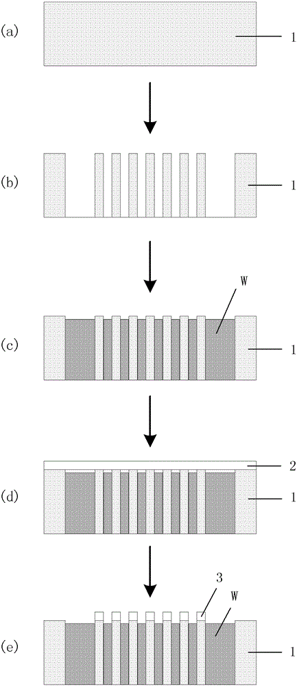 Fabrication method of thin metal layer photolithography alignment mark