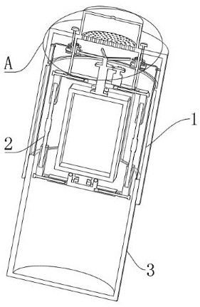 Distribution box sealing test device and test method
