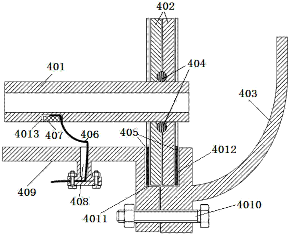 Visual test system for heat transfer and scale inhibition performance of oil sealing water cooler in oil refinery