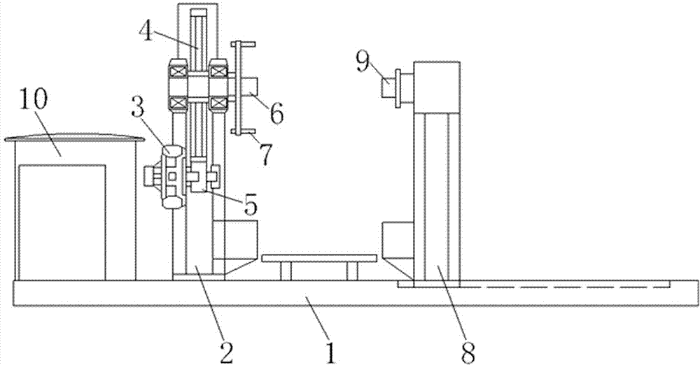 Constant-tension installing winch for steel wire rope and cable