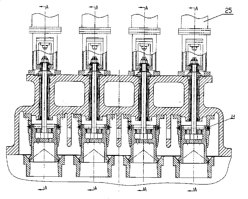 Steam turbine steam extraction regulation valve
