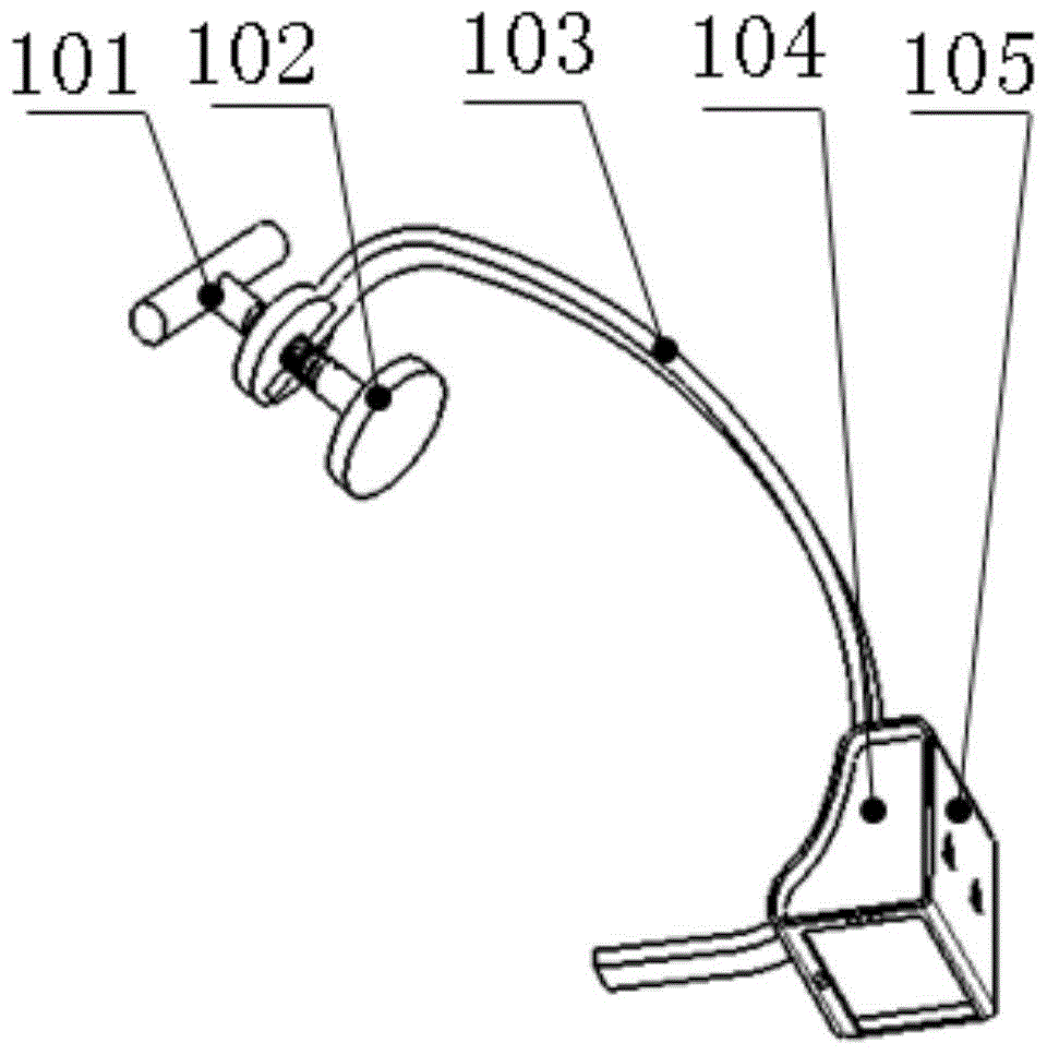 A device for measuring vehicle door offset during driving