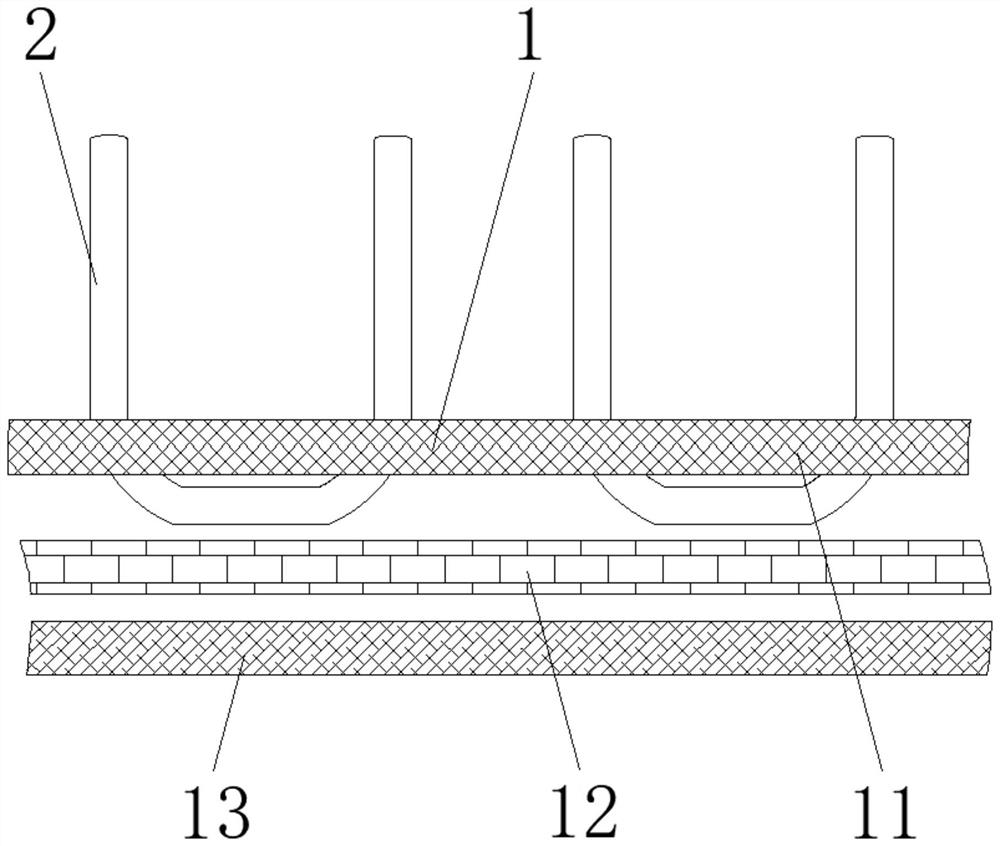 A kind of artificial turf with high tuft strength and its preparation process