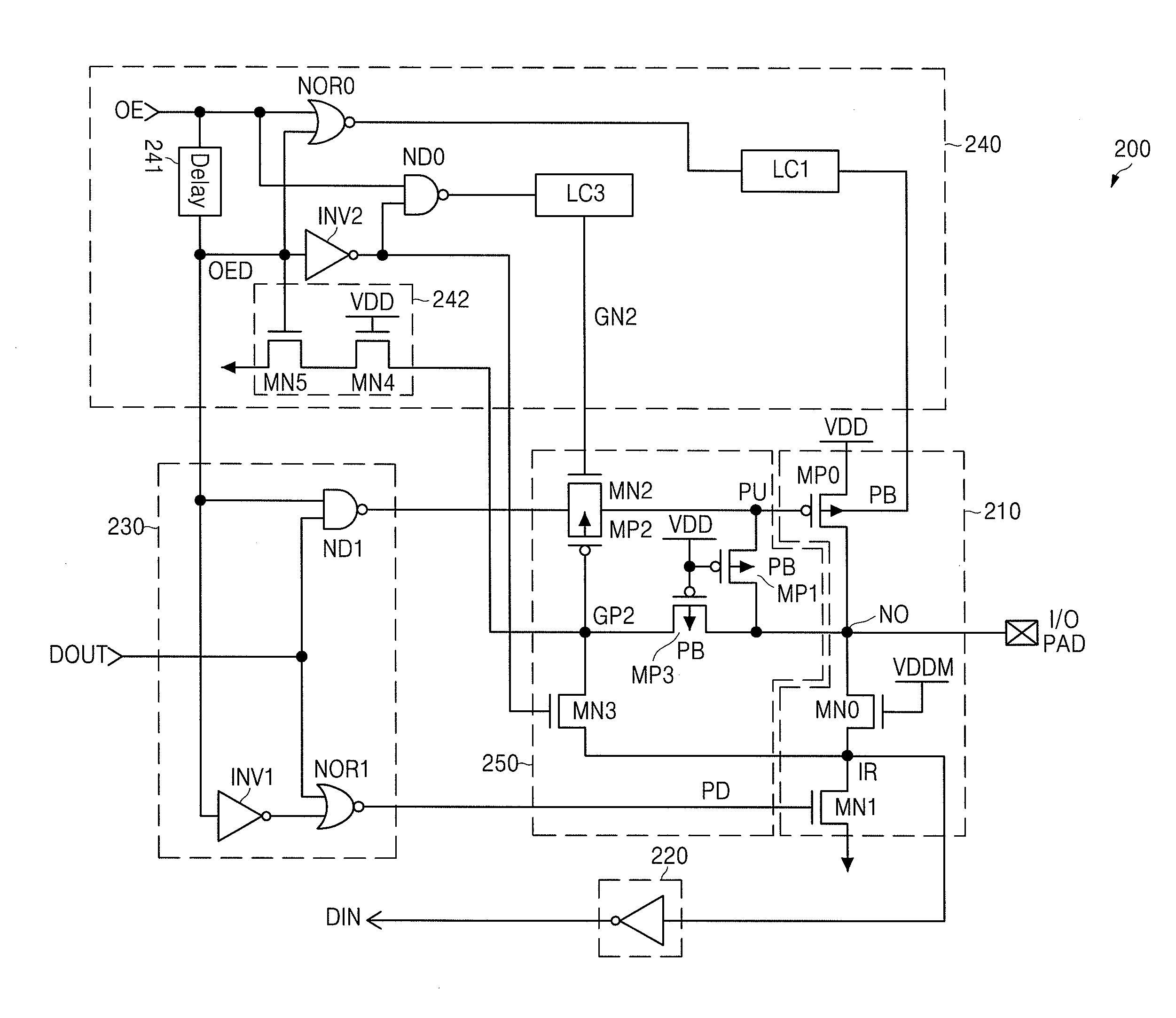 Input/output circuit and integrated circuit apparatus including the same