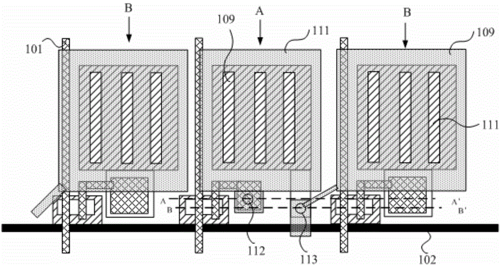 TFT array substrate and display device