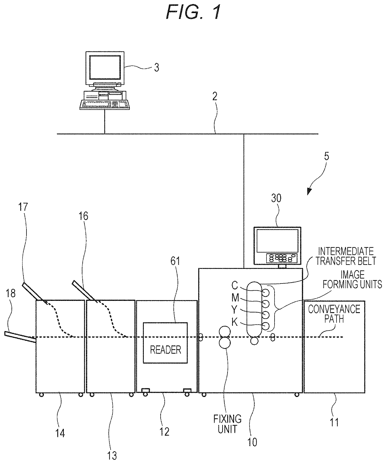 Image forming system and abnormal sheet information display method