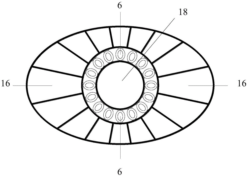 A floating frp tooth-shaped buffer energy-absorbing anti-collision device