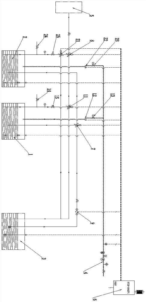 Constant-pressure liquid supply device for spraying