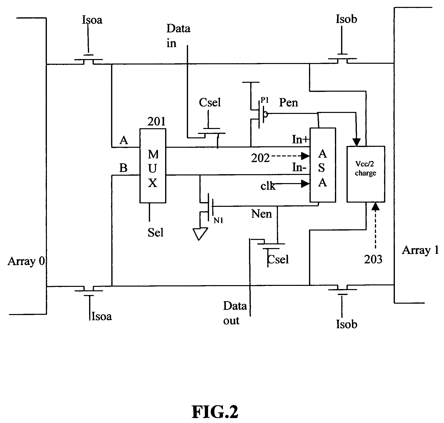 Low power, high speed read method for a multi-level cell DRAM