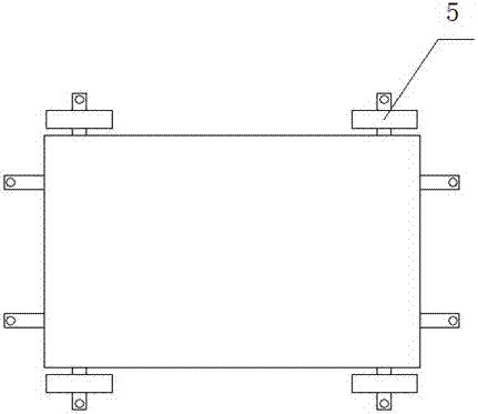Movable environment-friendly building structure and manufacturing method thereof