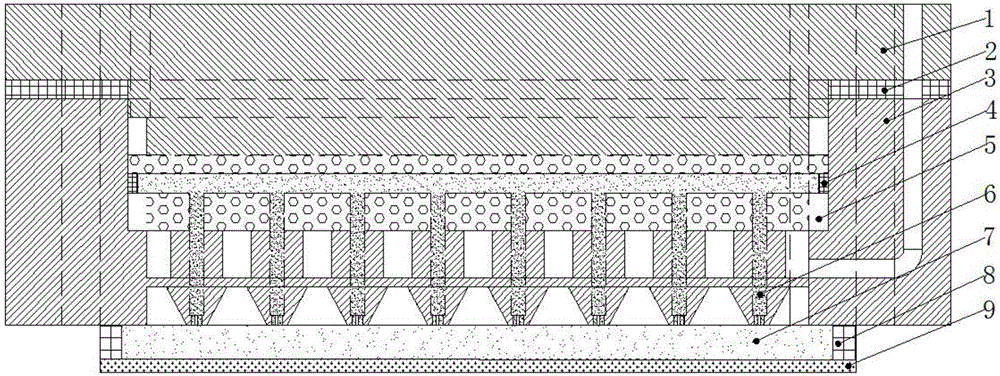 Flow field plate structure for increasing drainage performance of fuel cell