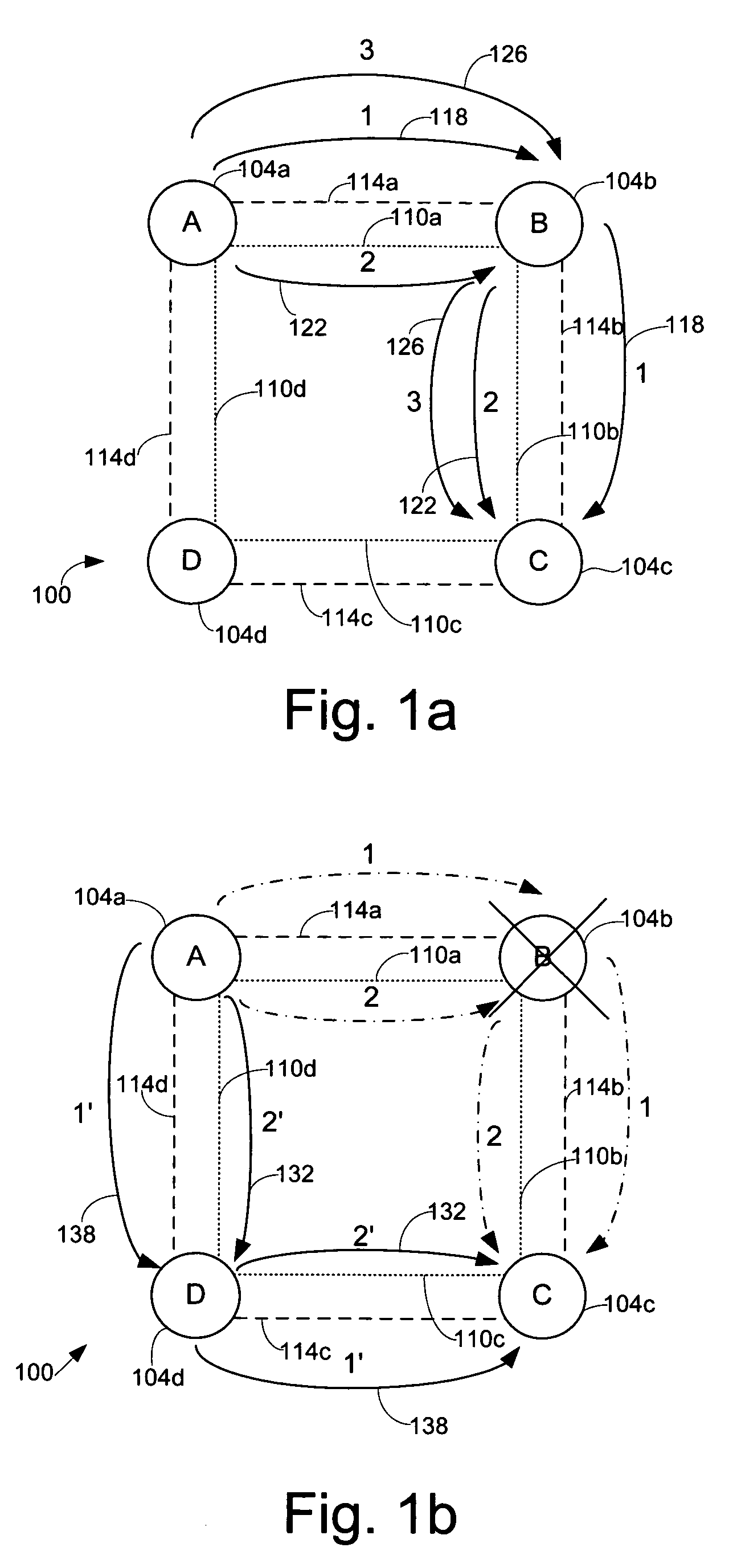 Minimizing single points of failure in paths with mixed protection schemes