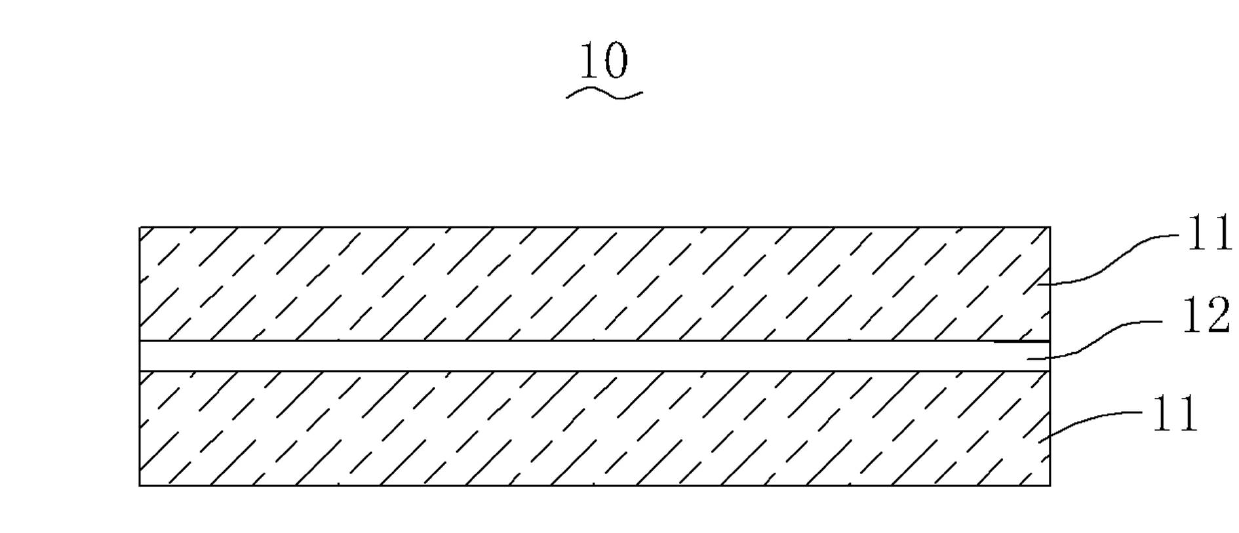 Thermochromic laminated glass and manufacturing method thereof