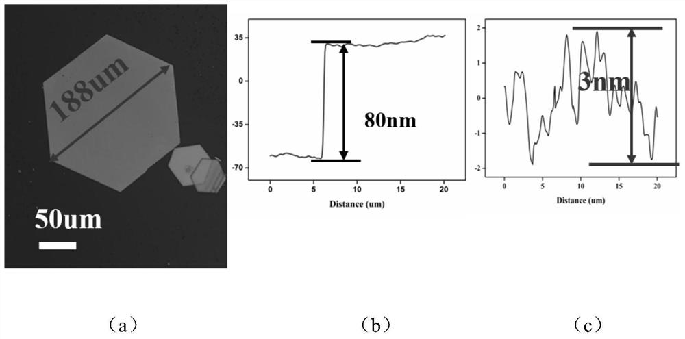 A kind of preparation method and application of two-dimensional lead iodide flakes