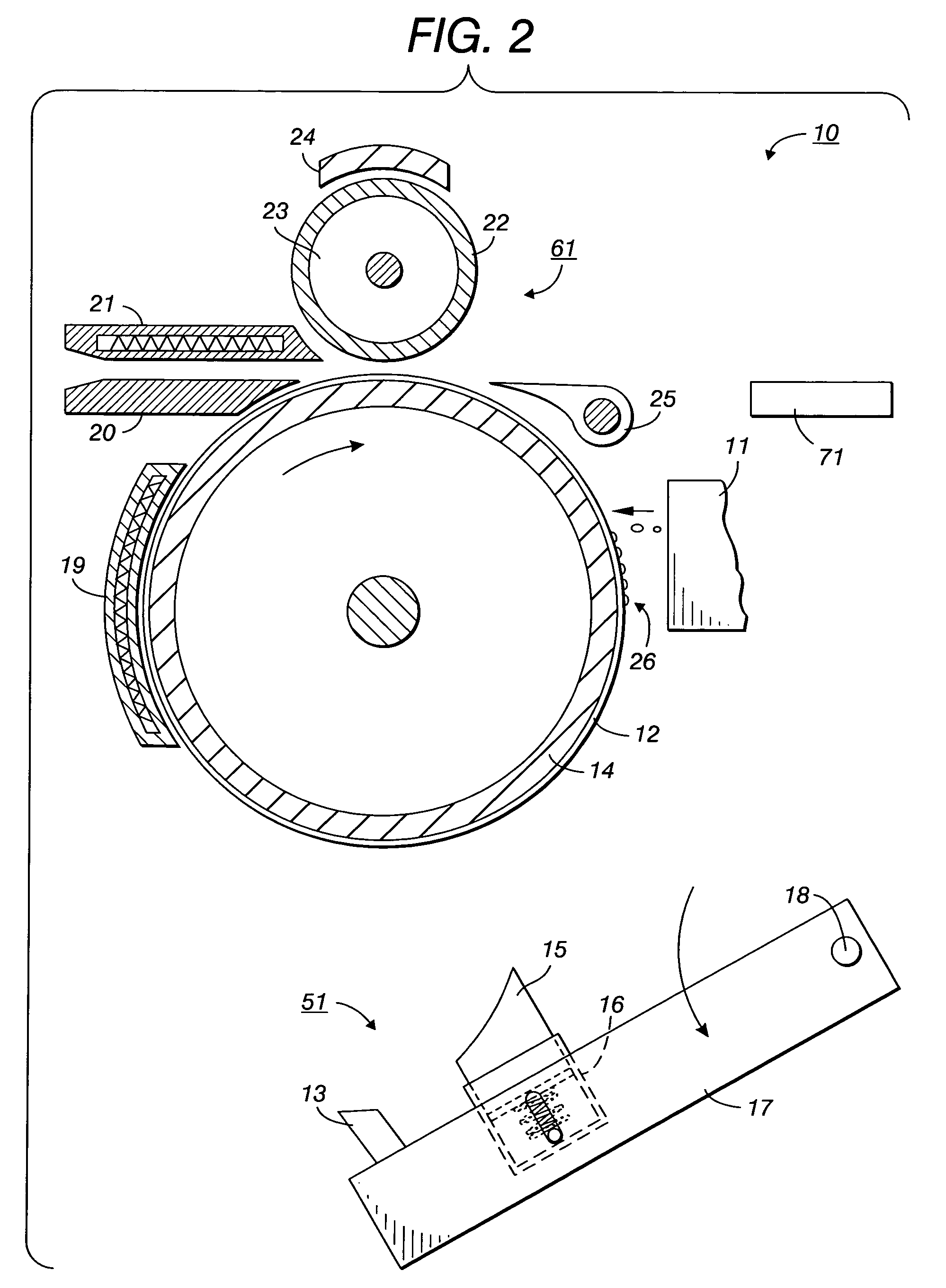 Printing apparatus and processes employing intermediate transfer with molten intermediate transfer materials