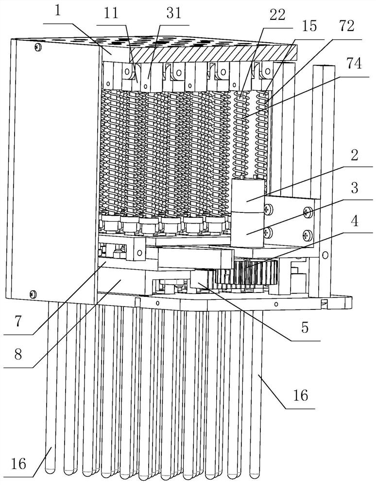 Orthogonal Swing Tube Array Adaptive Robotic Hand Device