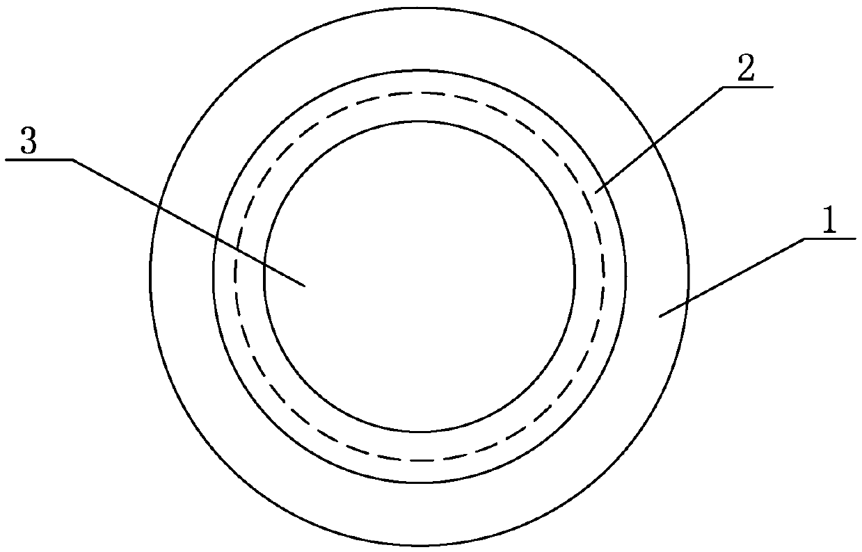 Metal vibrating diaphragm structure applied to stethoscope