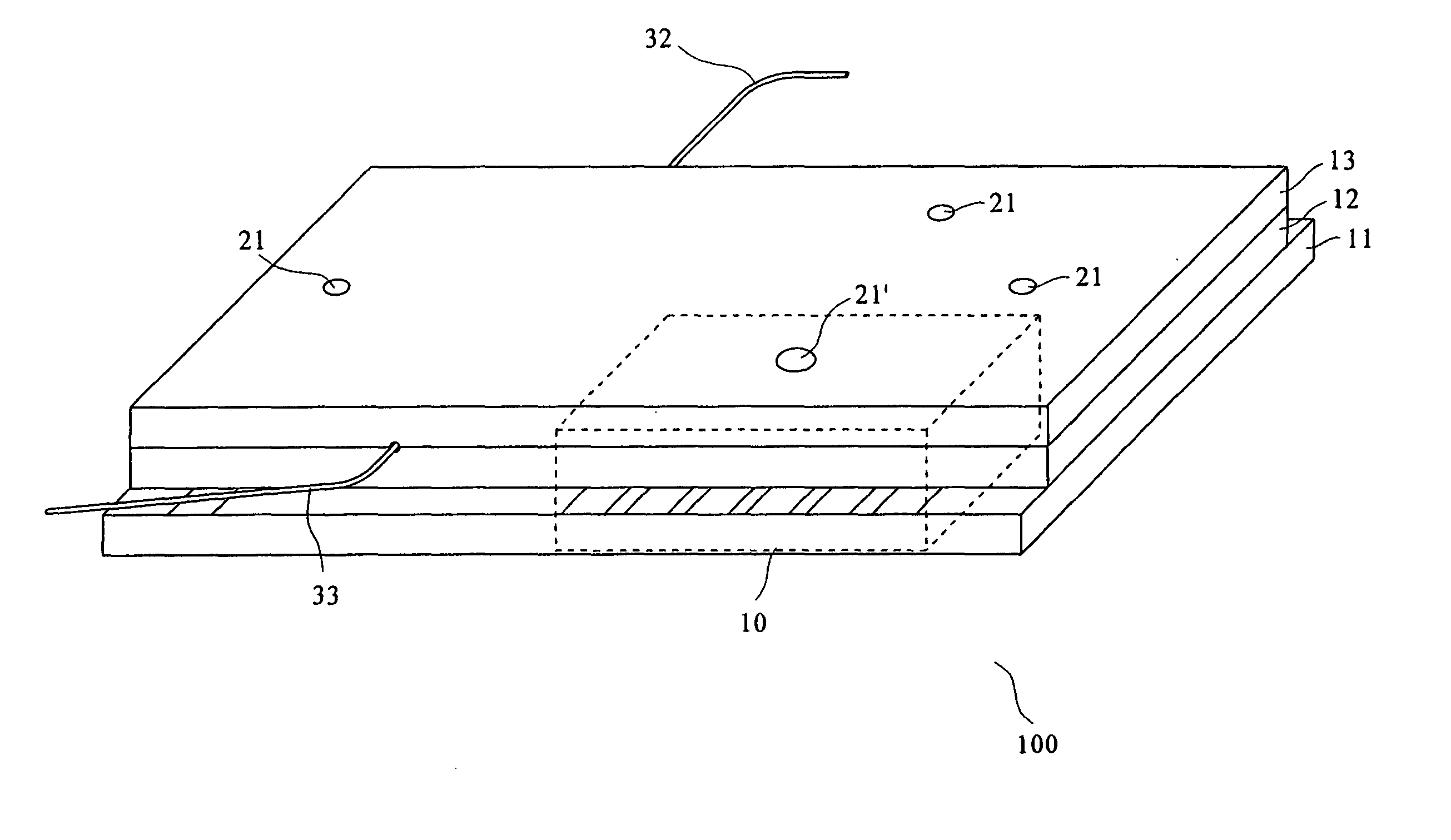 Integrated analytical biochip and manufacturing method thereof