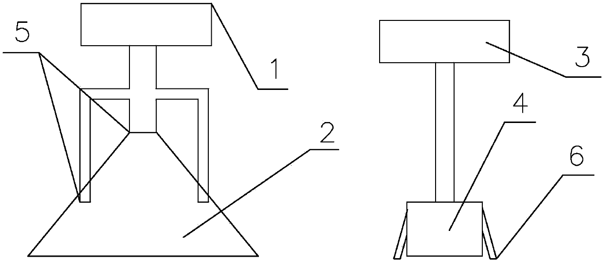 Glass chip clearing device used for glass forming machine